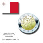 2020 Malta Games Coin Card 2 Euro Coin