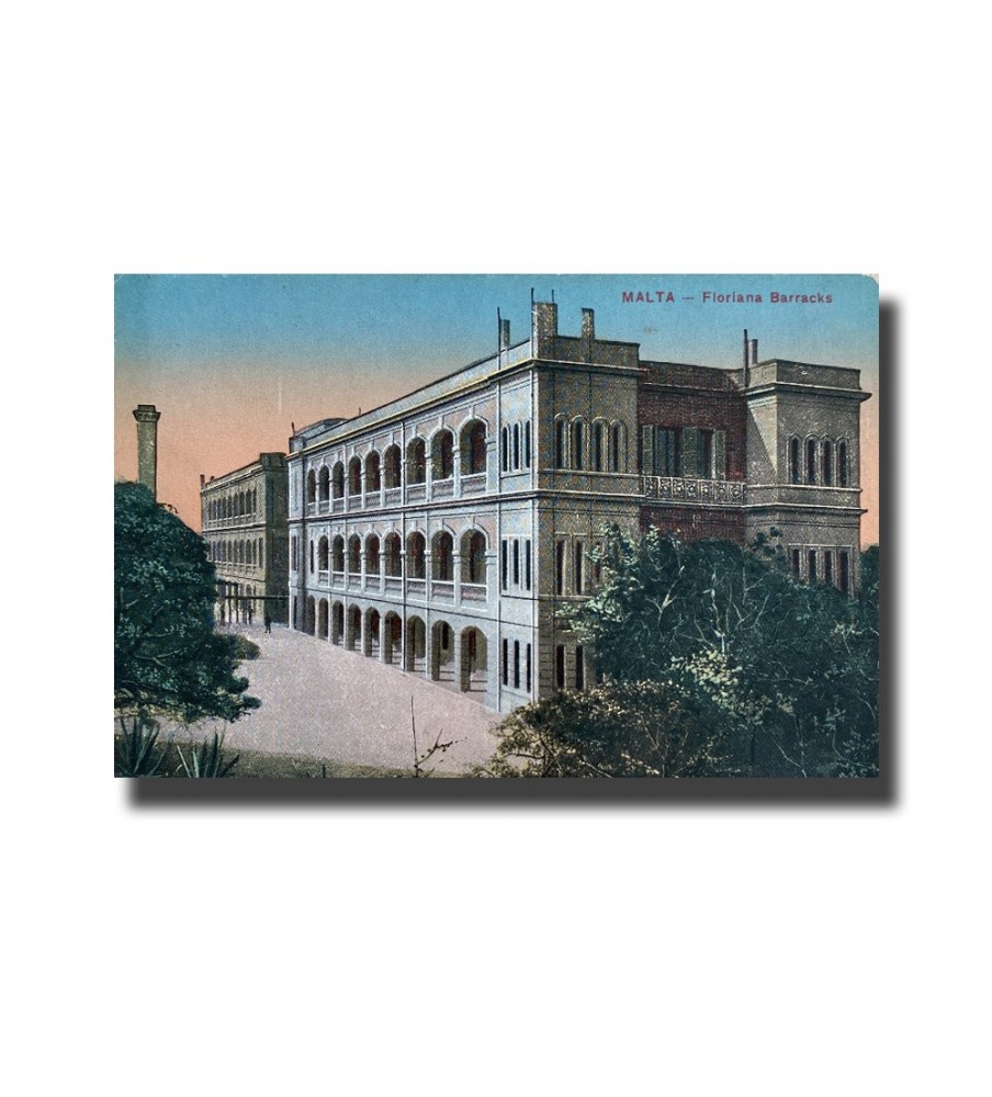 Malta Postcard - Floriana Barracks New Unused