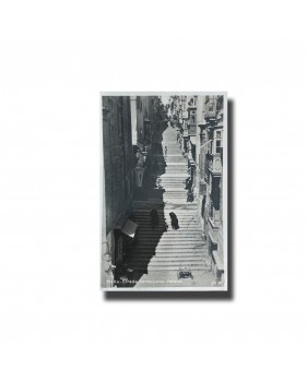 Malta Postcard - Strada Santa Lucia, Valletta, Used With Stamp