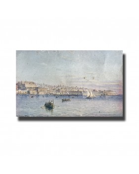 Malta Postcard - Valletta- Grand Harbour Side, New Unused, Made In England