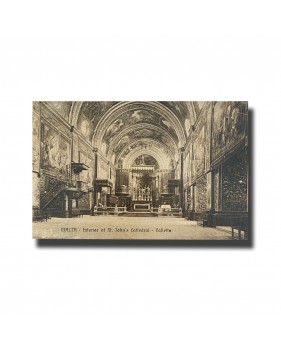 Malta Postcard - Interior Of St. John's Cattedral Valletta, New Unused