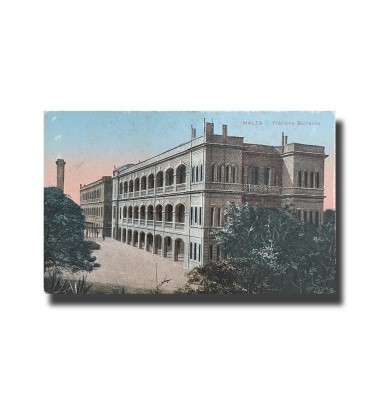 Malta Postcard - Floriana Barracks, Used