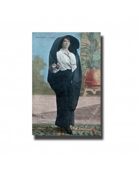 Malta Postcard - Maltese Lady, Used