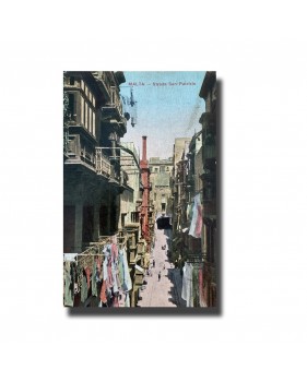 Malta Postcard - Strada San Patrizio, New Unused