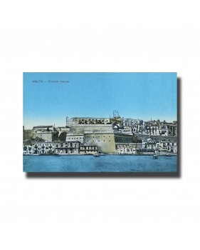 Malta Postcard - Custom House New Unused