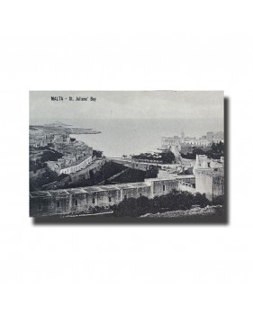 Malta Postcard - Saint Julian's Bay, New Unused