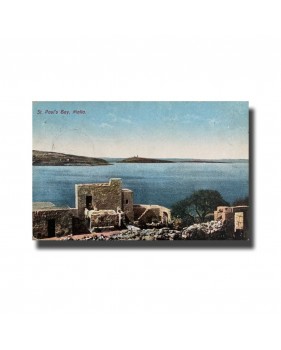 Malta Postcard - St.Paul's Bay, Used With Cancellation