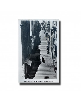 Malta Postcard - St. Lucia Street, Used, Alf.Galea Zammit