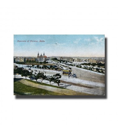 Malta Postcard - Panorama Of Floriana, New Unused