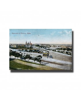 Malta Postcard - Panorama Of Floriana, New Unused