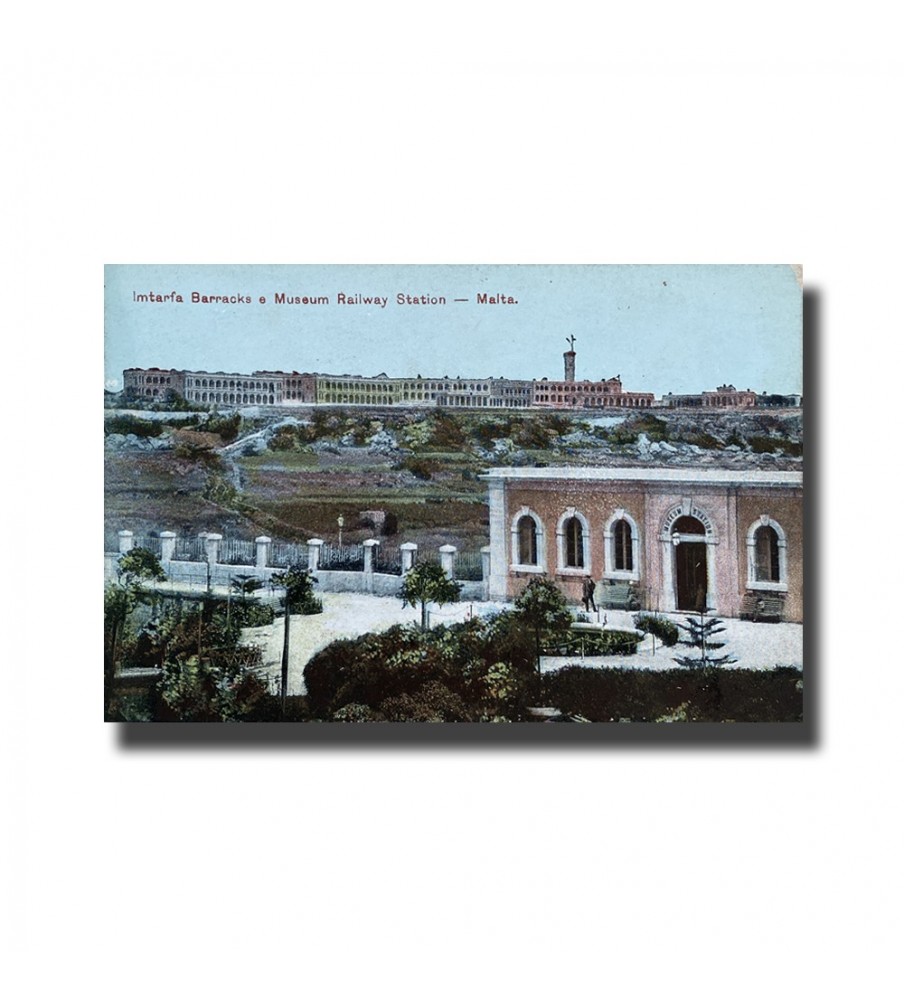 Malta Postcard - Imtarfa Barracks E Museum Railway Station, New Unused