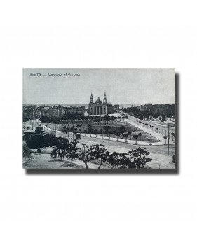 Malta Postcard - Floriana Panorama, Used