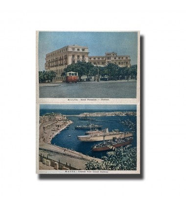 Malta Postcard - Souvenir Of Malta Letter