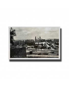 Malta Postcard - General View Floriana, Alf.Galea Zammit, Made In Czechoslovakia