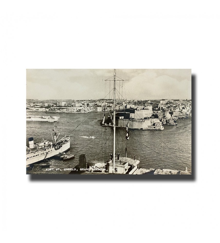 Malta Postcard - Fort St. Angelo, Grand Harbour, New Unused, Made In Britain