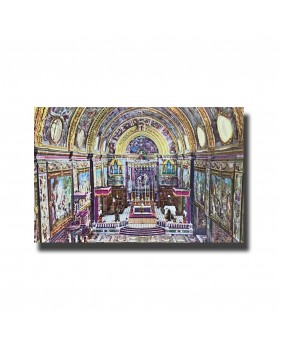 Malta Postcard - Interior Of St. John's Co-Cathedral, Galea Zammit, New Unused