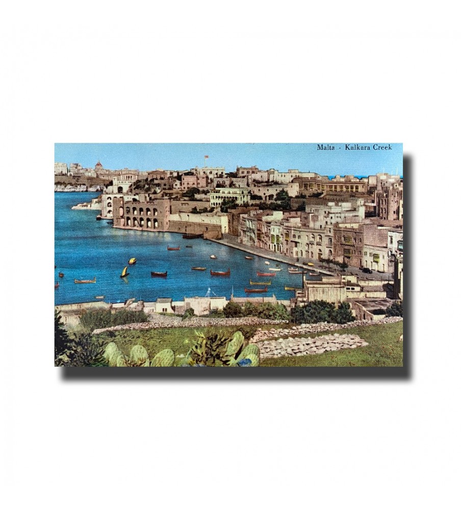 Malta Postcard - Kalkara Creek , Alf.Galea Zammit, New Unused, Made in Italy