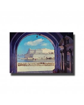 Malta Postcard - Fort St. Angelo, Used With Stamp