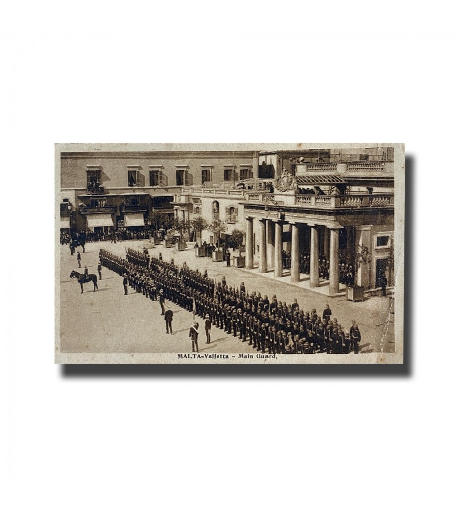 Malta Postcard - Main Guard. Ed. F.W Grech e C, New Unused