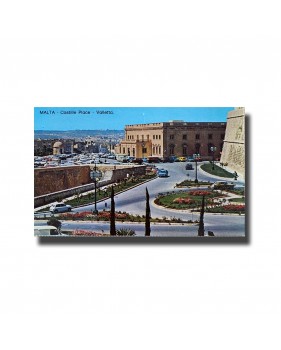 Malta Postcard - Castille Place Valletta New Unused