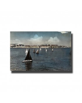 Malta Postcard - Sailing of Marsamuxetto Harbour, New Unused, Vela Photo