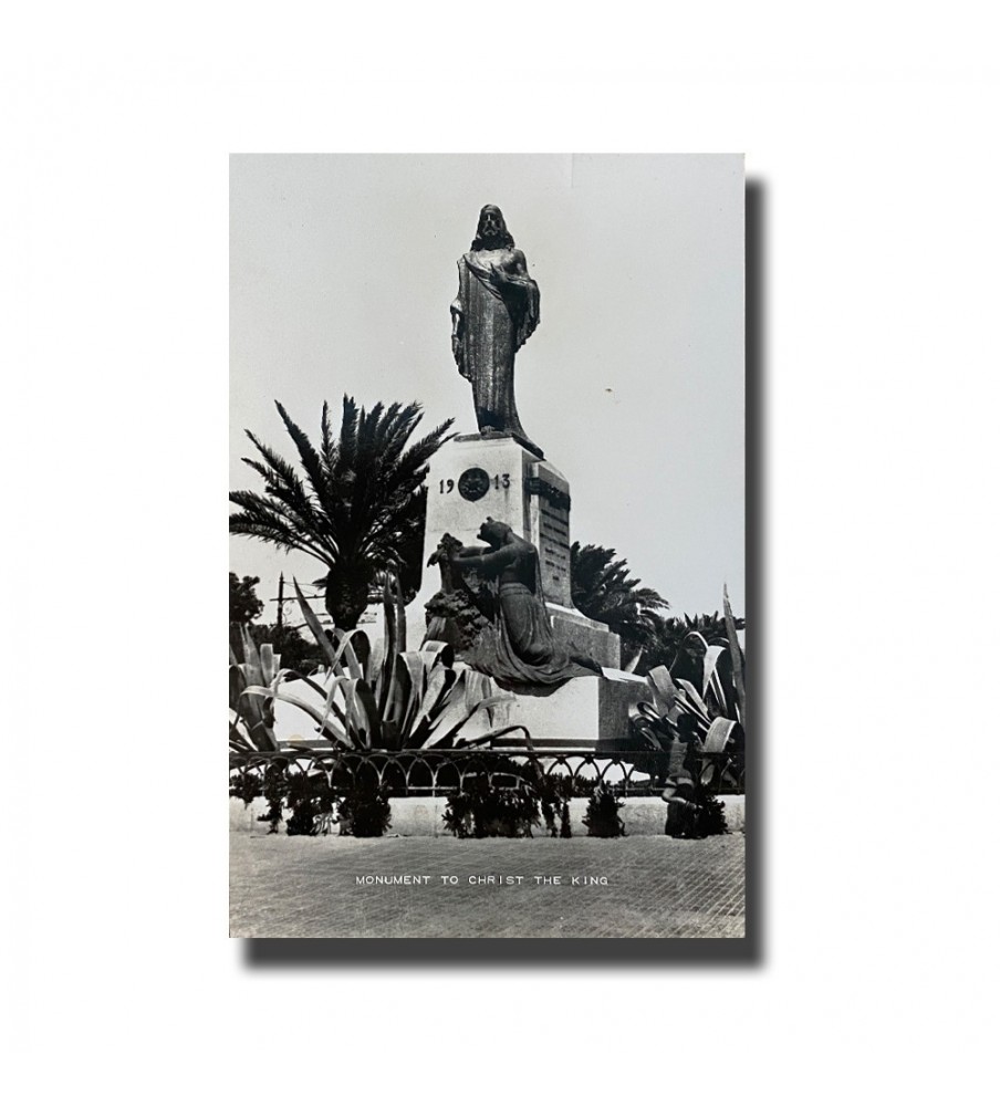 Malta Postcard - Monument to Christ The King, Used, Made In Britain