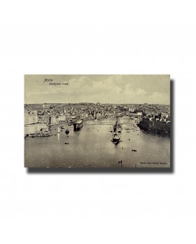 Malta Postcard - Dockyard Creek, New Unused, Printed In Saxony