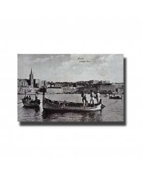 Malta Postcard - Fishing Boat, New Unused, Made In Saxony