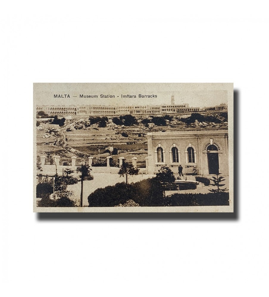 Malta Postcard - Museum Station Imftara Barracks, New Unused, Ed.F.W. Grech e C.