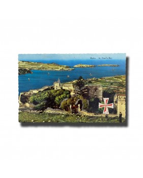 Malta Postcard - St. Paul's Bay, New Unused, Made in Italy