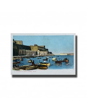 Postards, Postcards Malta, Antique Malta Postcard, Malta Photo Postcard,