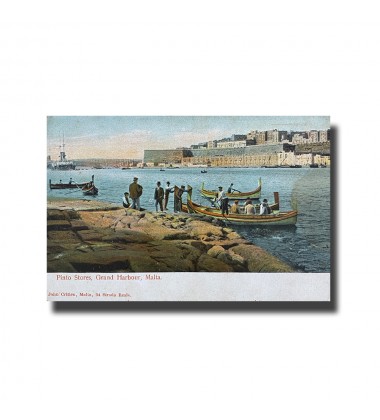 Postards, Postcards Malta, Antique Malta Postcard, Malta Photo Postcard,