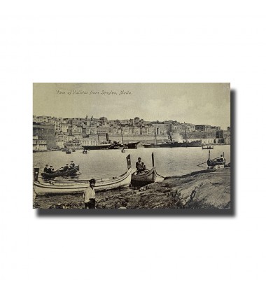 Postards, Postcards Malta, Antique Malta Postcard, Malta Photo Postcard,