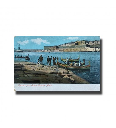 Postards, Postcards Malta, Antique Malta Postcard, Malta Photo Postcard,