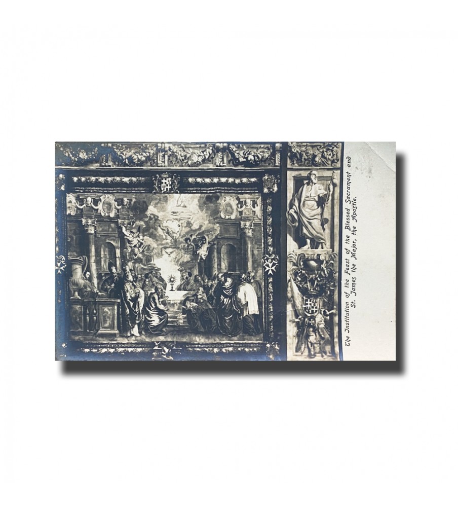 Malta Postcard - Feast Of The Blessed Sacrament, New Unused, Printed in Britain