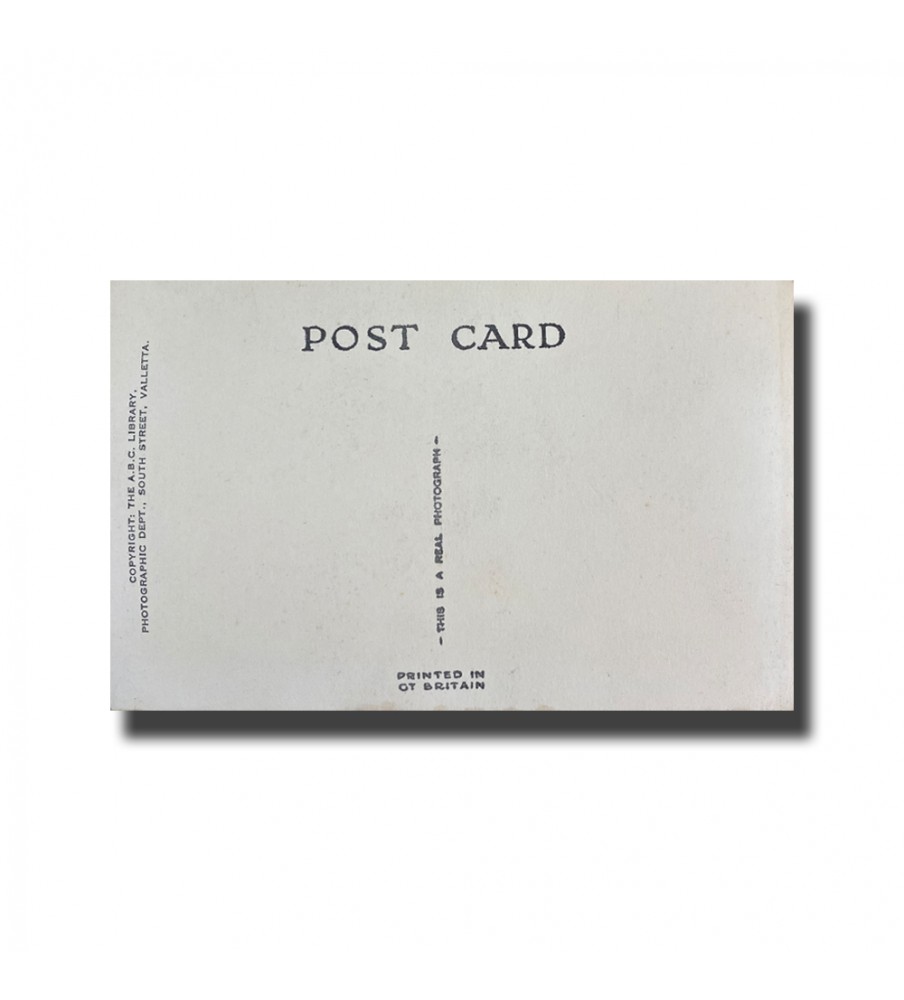 Malta Postcard - Real Photo, New Unused Malta Postcard - Real Photo, New Unused