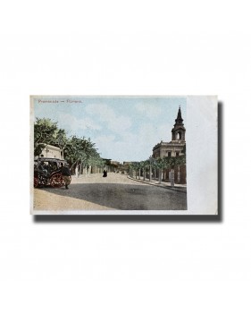 Malta Postcard - Promenade Floriana, UPU, New Unused