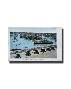 Malta Postcard - Isola Point Grand Harbour, UPU, New Unused