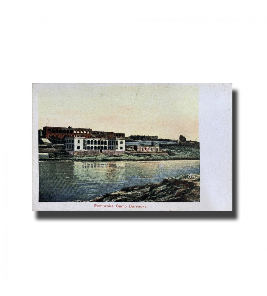 Malta Postcard - Pembroke Camp Barracks, UPU, New Unused