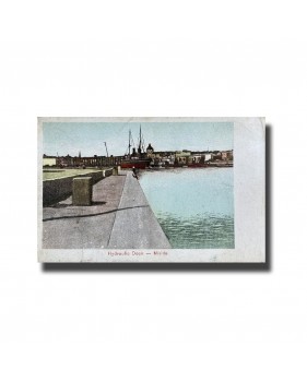 Malta Postcard - Hydraulic Dock Msida, UPU, New Unused