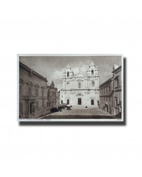 Malta Postcard - Facade Of Cathedral Mdina, New Unused, Made in Britain