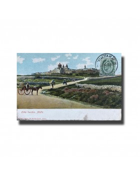 Malta Postcard - Citta Vecchia, Used With Stamp and Cancellation