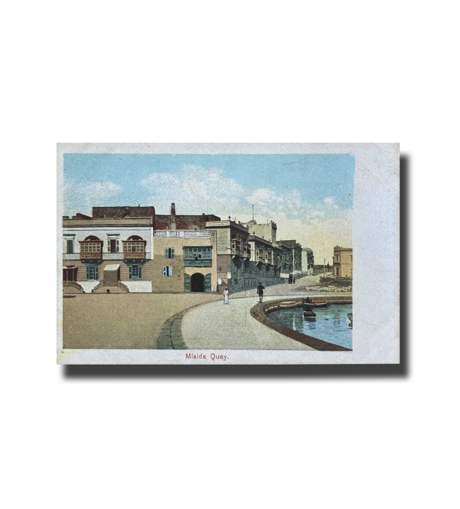 Malta Postcard - Msida Quay, New Unused