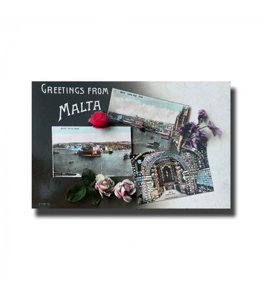 Malta Postcard - Greetings From Malta, New Unused, Made in Italy