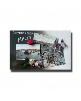 Malta Postcard - Greetings From Malta, New Unused, Made in Italy