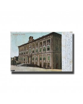 Malta Postcard - Auberge De Castile, Used With Stamp and Cancellation