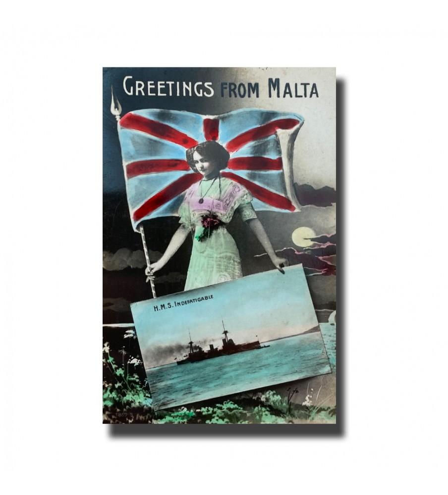 Malta Postcard - Greetings From Malta, New Unused, Made in Italy