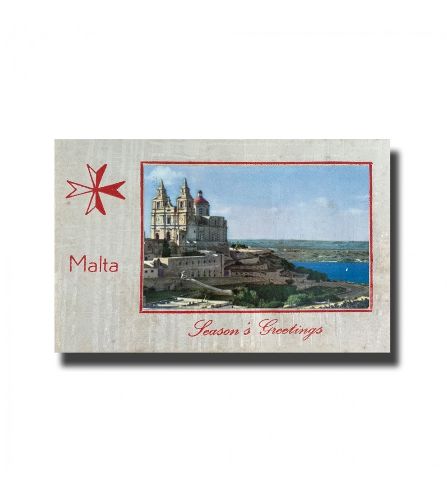 Malta Postcard - Season's Greetings From Malta, New Unused