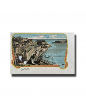 Malta Postcard - Greetings From Malta, UPU, Used With Stamp and Cancellation