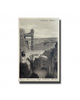 Malta Postcard - Upper Barracca Lift, New Unused